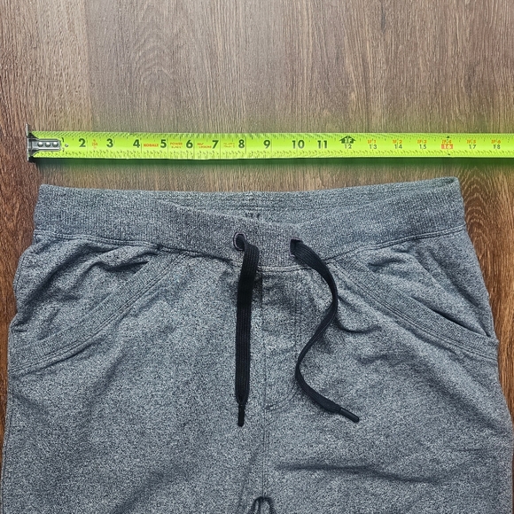 Lululemon Sweatpants Mens Large L Revival Heather Gray Fleece Joggers Lounge - Picture 5 of 8